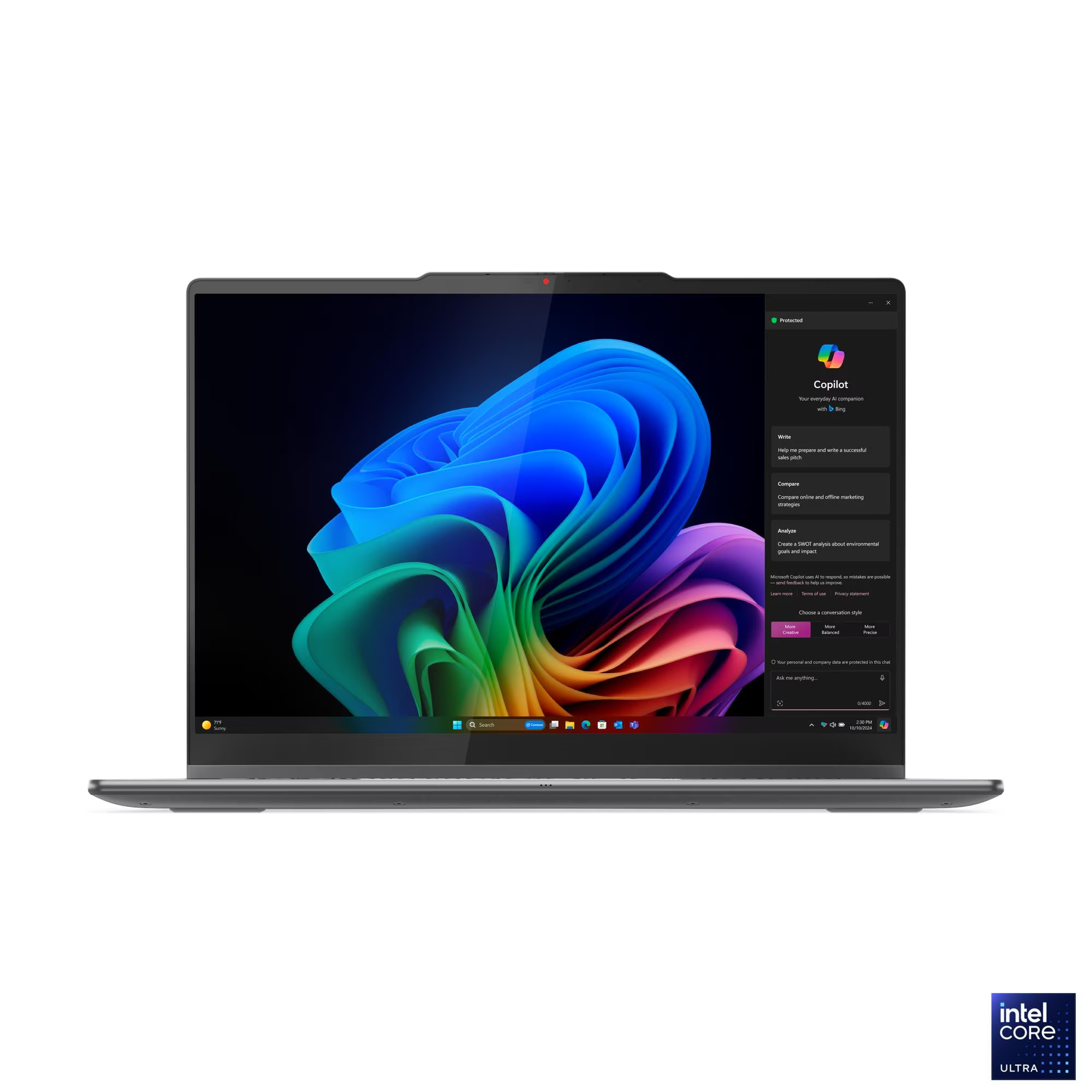 Lenovo Yoga 7 2-in-1 14ILL10 14" 2.8K WQXGA+ OLED Touch Display Intel Core Ultra 7 256V Processor 16GB RAM 512GB SSD Intel Arc Graphics 140V Windows 11 Home SL