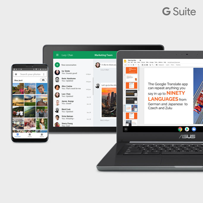 ASUS Chromebook C403 Intel Celeron N3360 4GB RAM 32 GB SSD 14" FHD NON-TOUCH DISPLAY