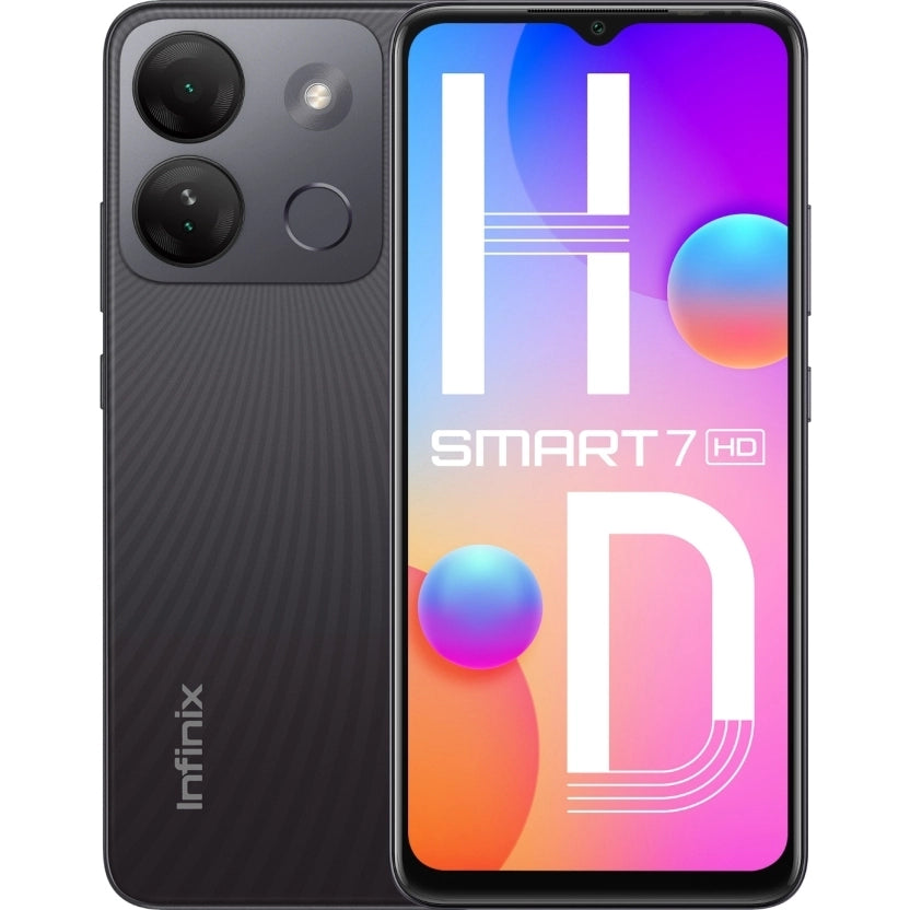 Infinix Smart 7 HD 6.6″ IPS LCD Octa-core  4GB RAM 64GB ROM 5000mAh