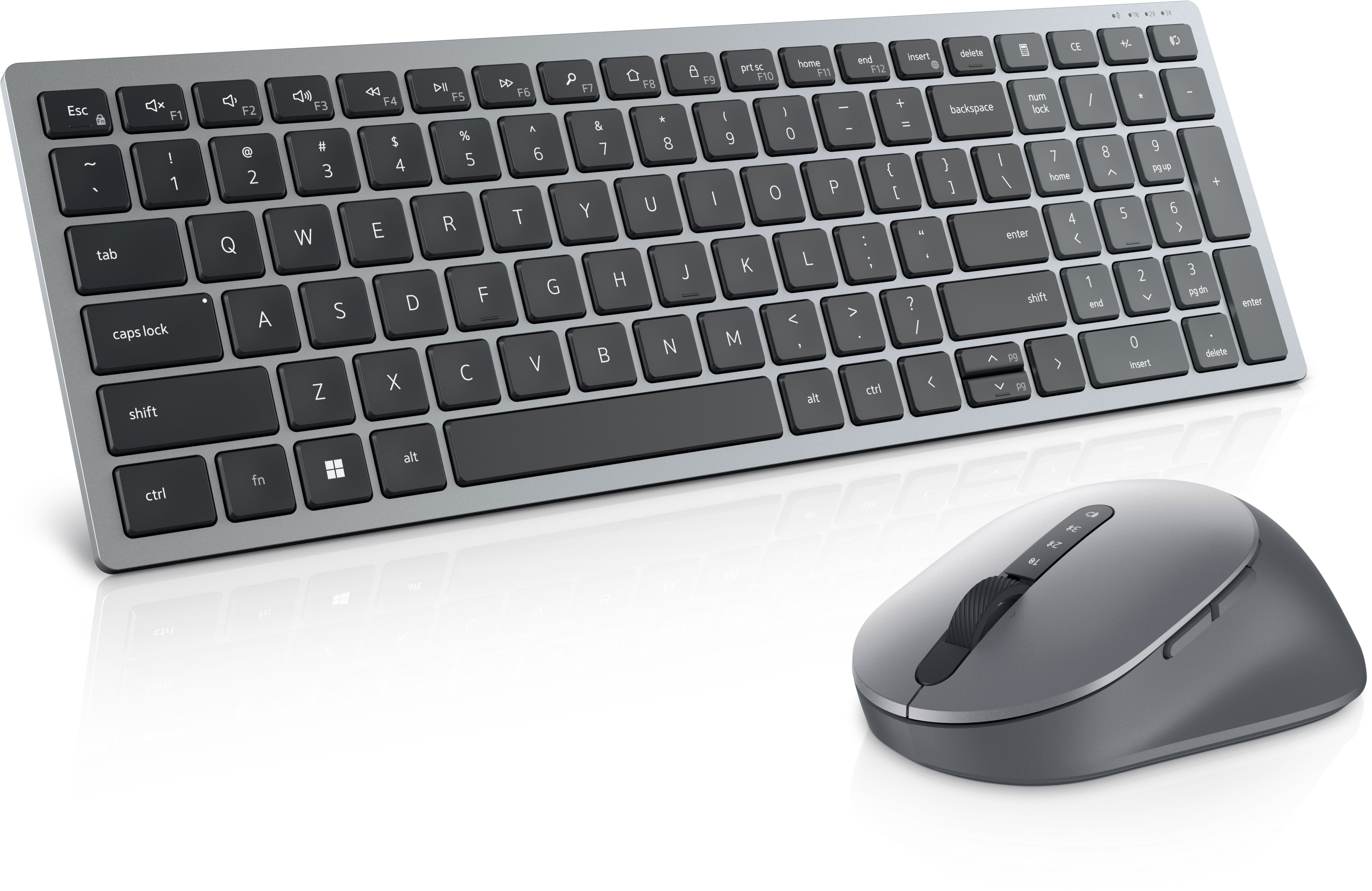 Dell Multi-Device Wireless Keyboard and Mouse Combo - KM7120W