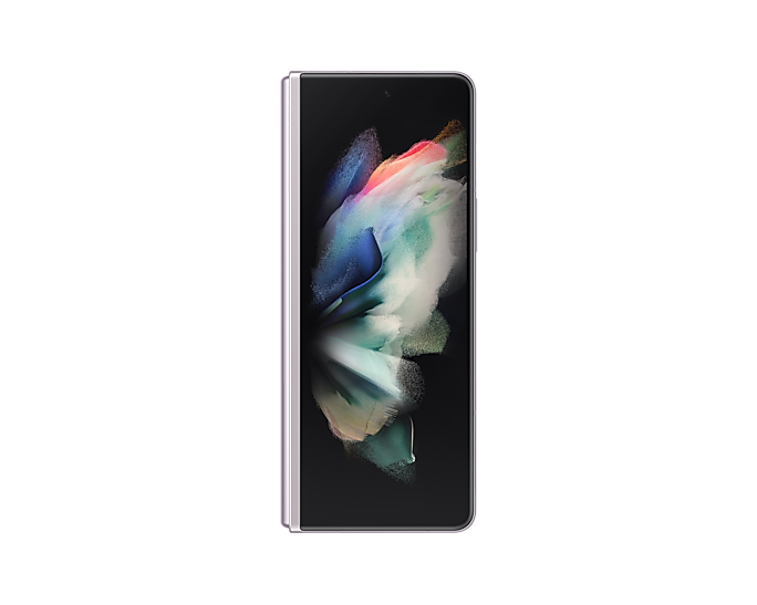 SAMSUNG GALAXY Z FOLD 3 PHANTOM SILVER 12GB RAM 256GB STORAGE REFURBISHED.