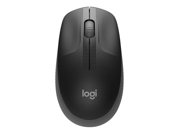 Logitech M190 Full-Size Wireless Mouse - Charcoal