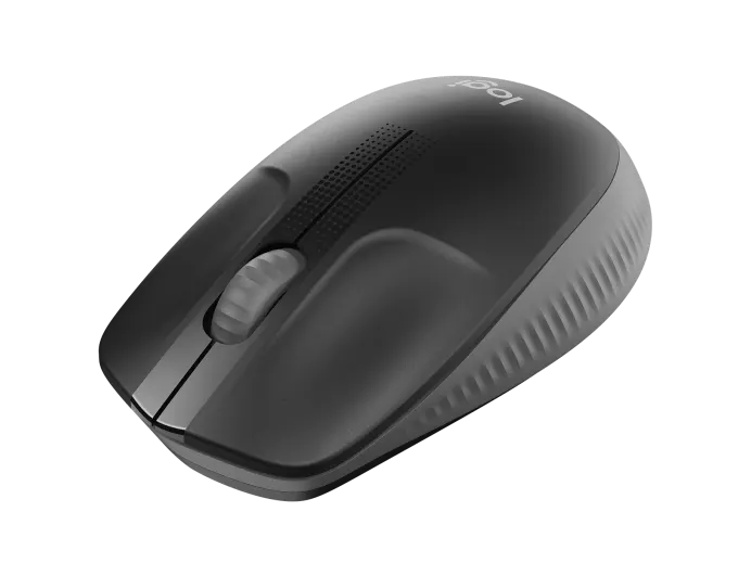 Logitech M190 Full-Size Wireless Mouse - Charcoal