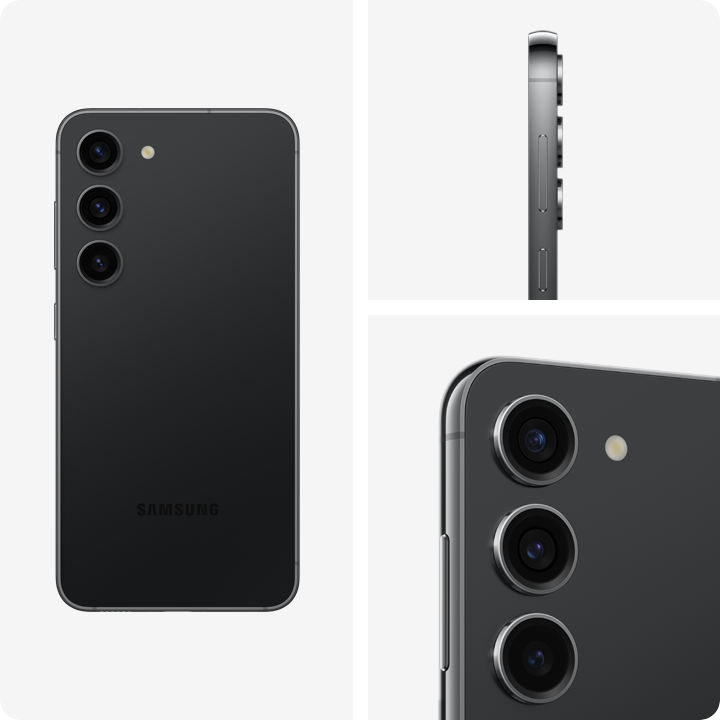 Samsung S23 FE Phantom Black 8GB Ram 128GB Storage - refurbished