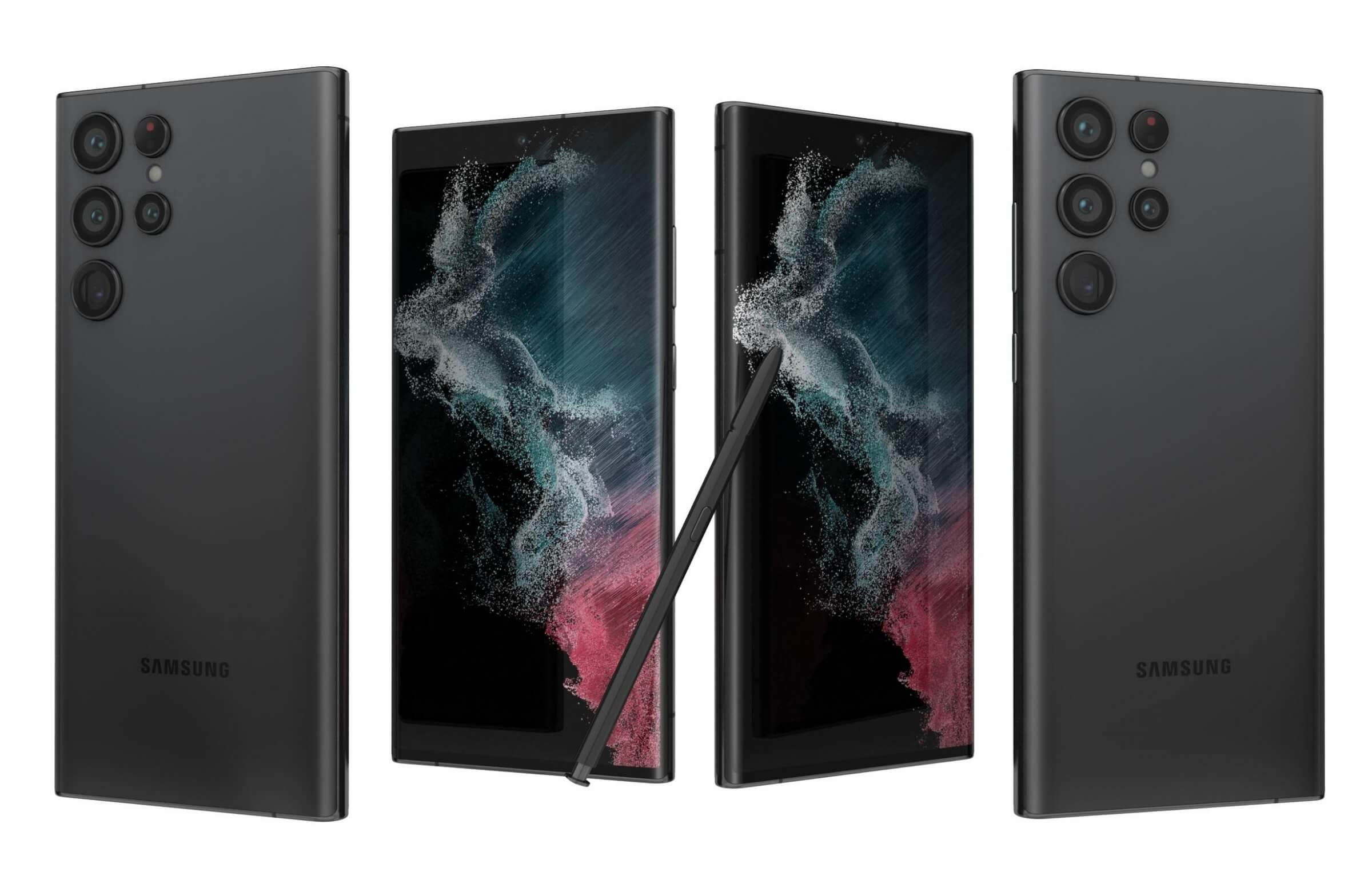 Samsung S22 Ultra Phantom Black 8GB Ram 128GB Storage - refurbished