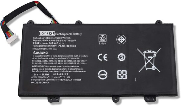 HQ SG03XL BATTERY