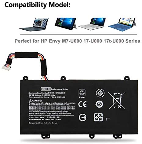HQ SG03XL BATTERY