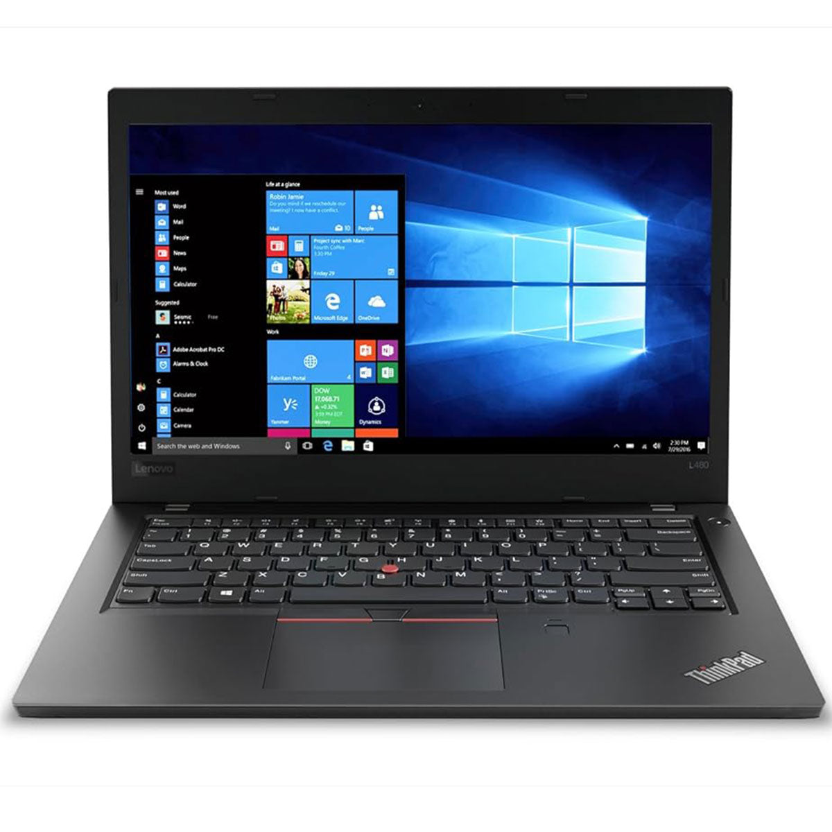 Lenovo Thinkpad L480 14"" FHD anti-glare Display Intel Core i5 8th generation Processor 8GB DDR4 RAM 256GB SSD Windows 11 Pro