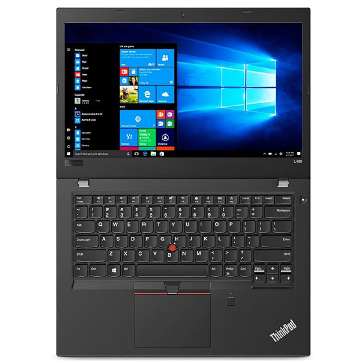Lenovo Thinkpad L480 14"" FHD anti-glare Display Intel Core i5 8th generation Processor 8GB DDR4 RAM 256GB SSD Windows 11 Pro