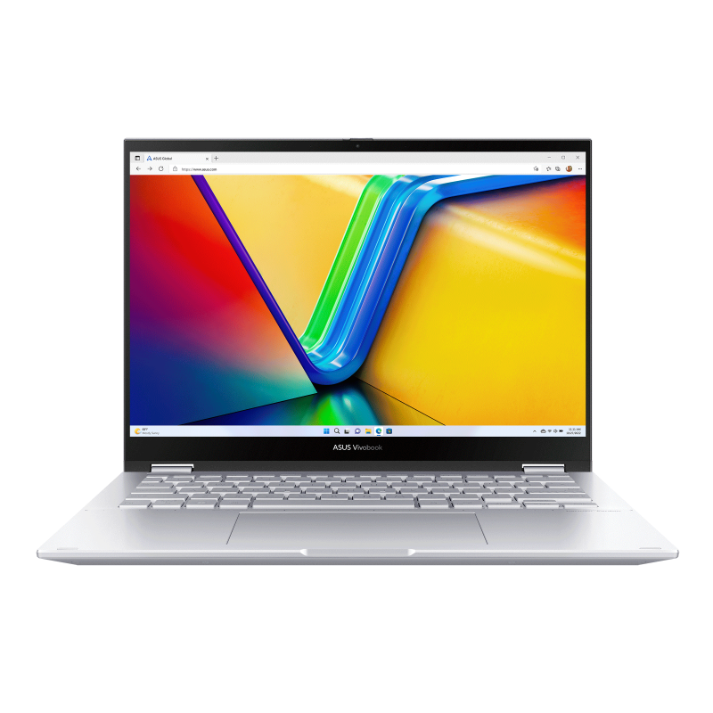 ASUS Vivobook S 14 Flip 14.0-inch WUXGA Touchscreen Intel® Core™ i7-13700H Processor 16GB RAM 512GB SSD Intel Iris Xᵉ Graphics Windows 11 Home TP3402VA-LZ380W