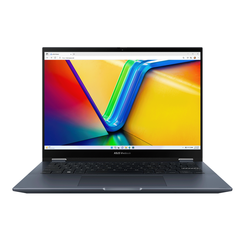 ASUS Vivobook S 14 Flip (TP3402Z) 14.0-inch, WUXGA Touchscreen Intel® Core™ i5-12500H Processor 8GB DDR4 RAM 1TB SSD Intel Iris Xᵉ Graphics P/N 90NB0WR1-M00EL0