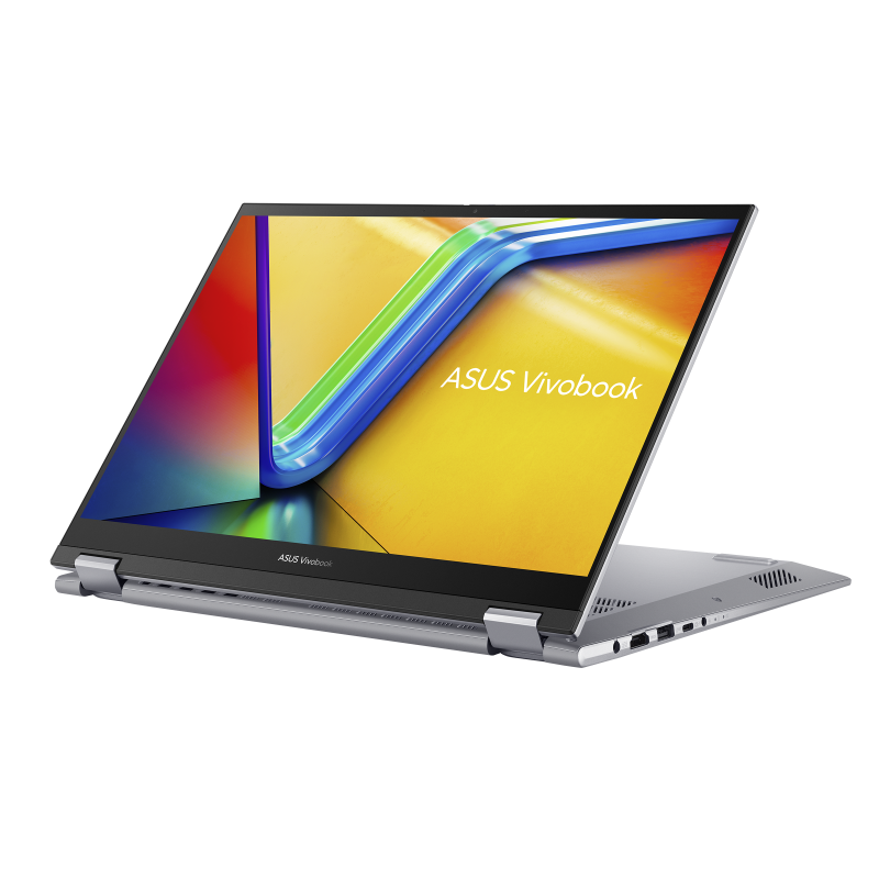 ASUS VivoBook S 14 Flip AMD Ryzen™ 7 7730U Processor AMD Radeon™ Graphics 14" WUXGA 60Hz Touchscreen Display 16GB RAM 512GB 3.0 SSD Windows 11 Home TN3402YA-M00JP0
