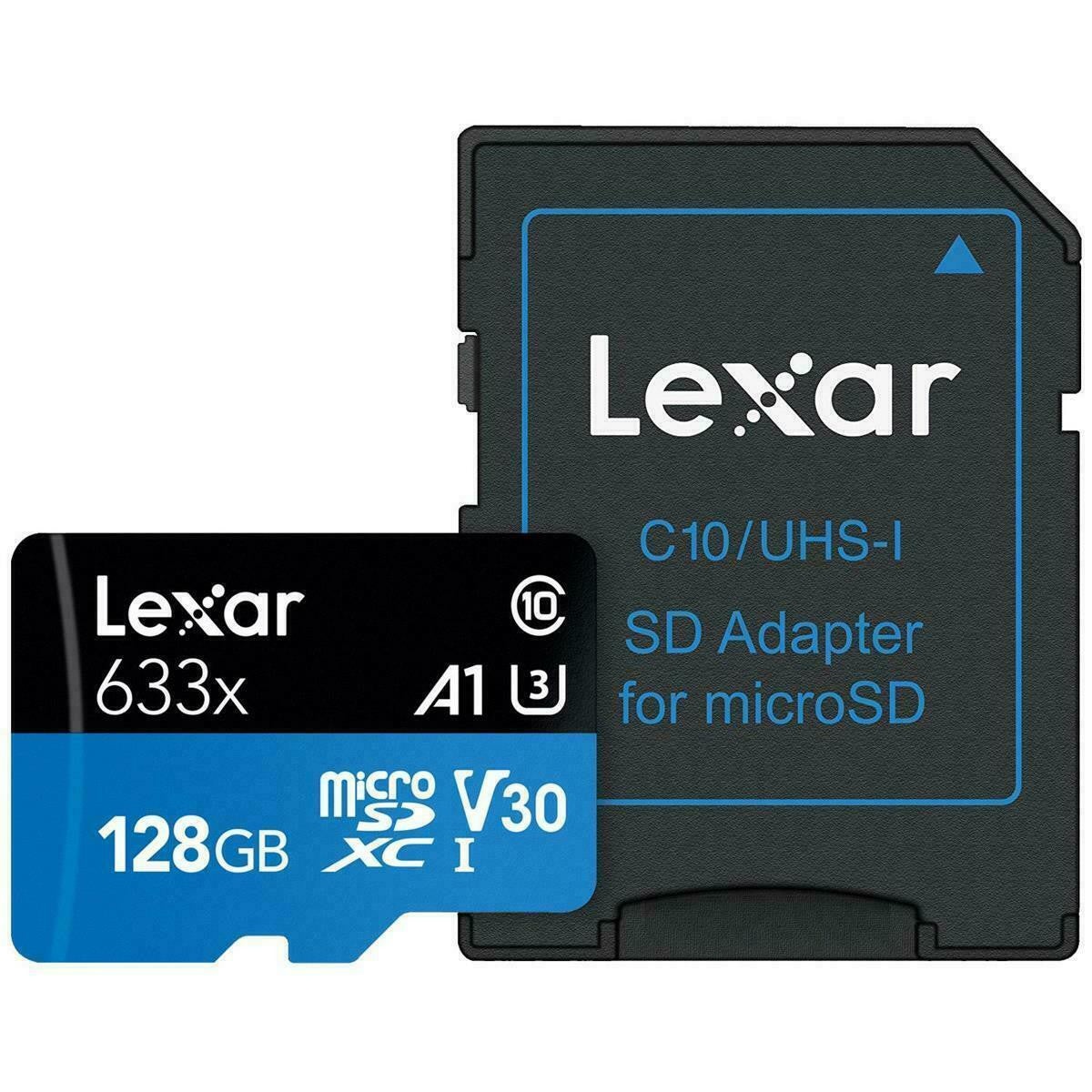 Lexar® Professional 633x SDHC™/SDXC™ UHS-I Cards 128GB SD CARDS