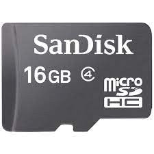 Sandisk 16GB Micro SDHC Memory sd Card