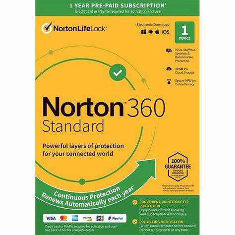 Norton 1 User Antivirus 1 Year
