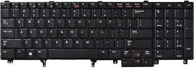 Keyboard for Dell Latitude E6520 E6530 E6540 E5520 E5530 Laptop