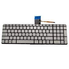 HP Envy 15-AQ M6-AQ Backlit Silver Keyboard Part Number 857283-001 Laptop Keyboard
