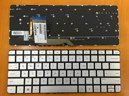 Keyboard for HP Spectre x360 13-4000 13-4100 13-4200 Silver (Without Frame, Backlit) US MP-13J73CHJ9202