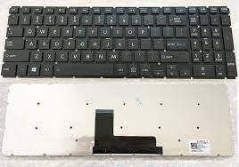 Toshiba Satellite C55T-C5300 C55T-C5224 C55-C5270 Laptop US Keyboard Black