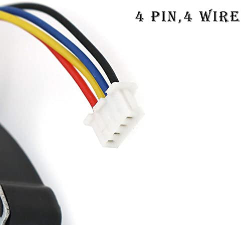 Replacement CPU Cooling Fan for HP 250 G4 255 G4 Notebook 15-AC Series DC28000GAR0, 4-Pin 4-Wire SPS 813946-001