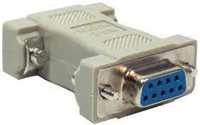 DB9 RS232 Serial Null Modem Adapter - F/F