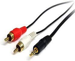 1.8m High Performance Ofc 3RCA AV Cable
