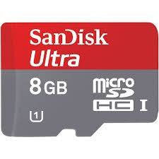 8GB SANDISK MEMORY CARD MICRO SD