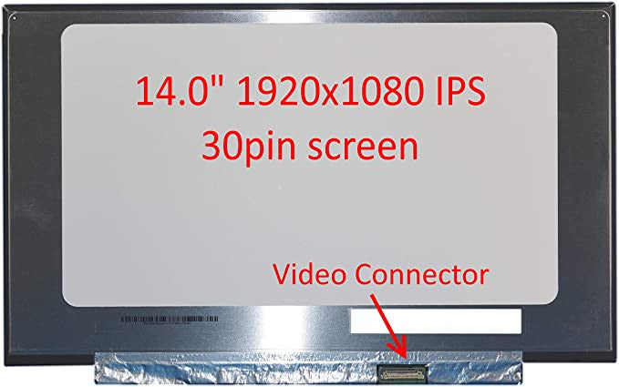 New 14.0 inch Screen Compatible with N140HCA-EBA, N140HCA-EBC N140HCE-GP2 (01AY923) Replacement Screen