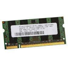 Crucial 2GB Single DDR2 667MHz (PC2-5300) CL5 SODIMM 200-Pin Notebook Memory Module In Nairobi Kenya