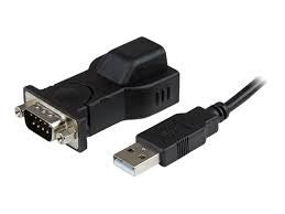 1 Port USB to RS232 DB9 Serial Adapter Cable - M/M