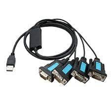 1 Port USB to RS232 DB9 Serial Adapter Cable - M/M