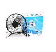 USB Powered Mini Fan, Black – CDE-1610/BB-819