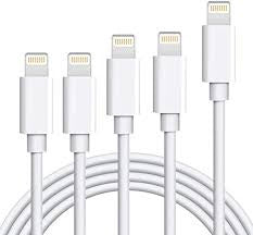 iPhone USB Charging Cable for iPhone 5 & 6 & 7 & 8 & X - White