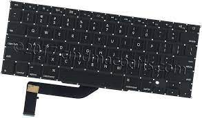 New Replacement US Layout Backlit Keyboard Compatible for MacBook Pro 15" A1398 2013 2014 2015 Retina W/Screws