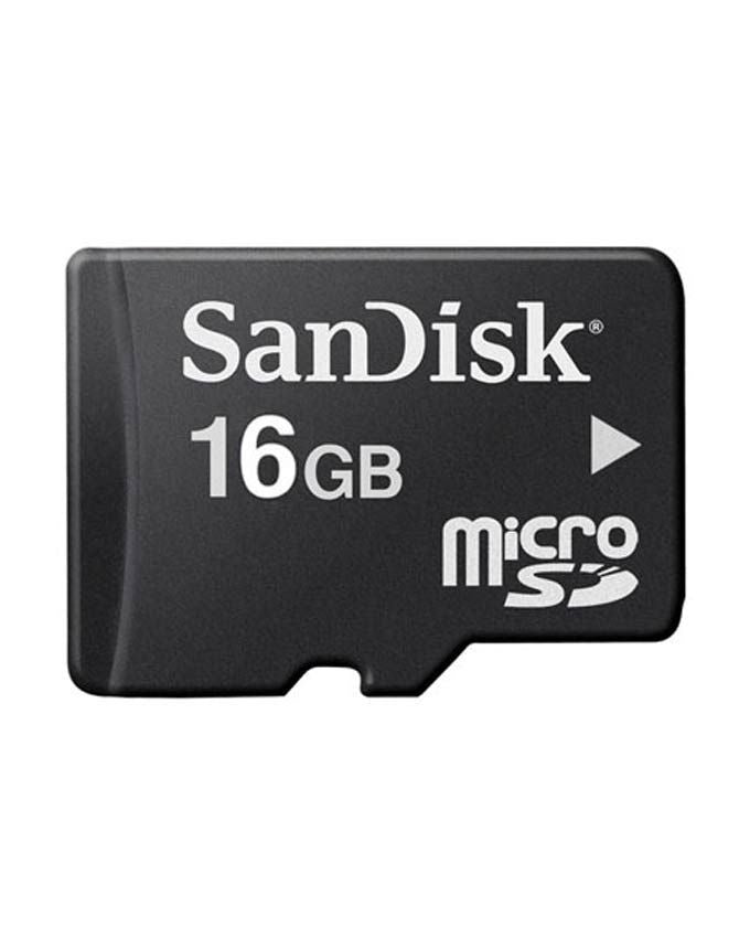 16GB SANDISK MICRO MEMORY CARD