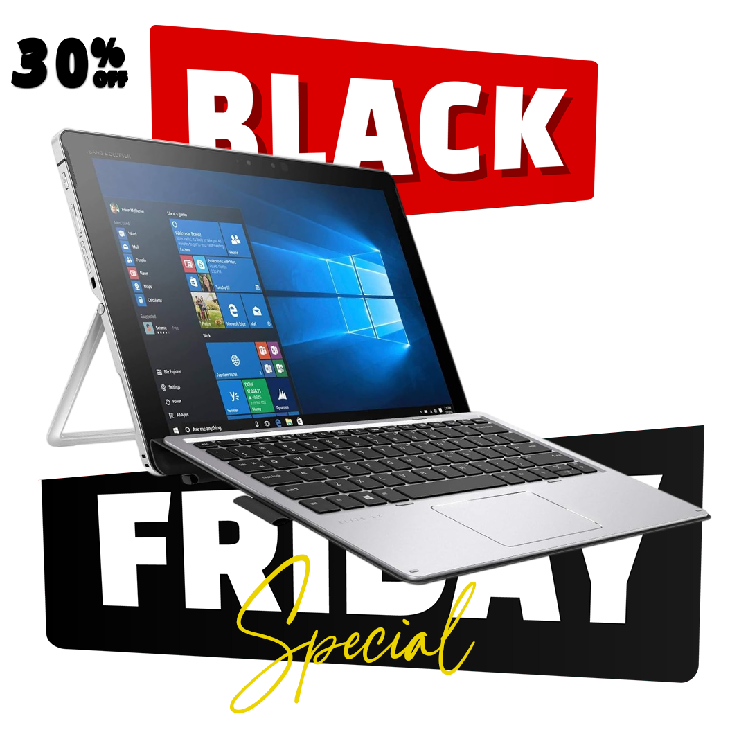 HP Elite x2 1012 G2 Tablet Intel® Core™ i5 7th Gen Processor 12.3" FHD Touchscreen 8GB RAM 256GB SSD Windows 11 Pro