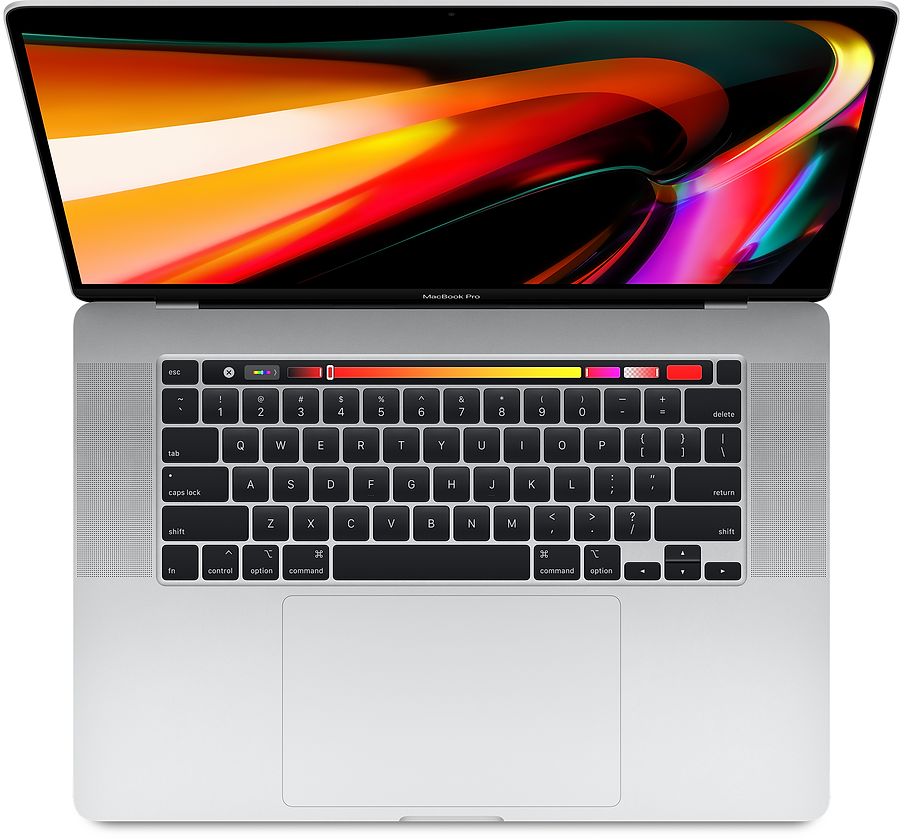 MacBook Pro 16-inch (2019) with Core i9, 64GB RAM, 1TB SSD, and Radeon Pro 5500M