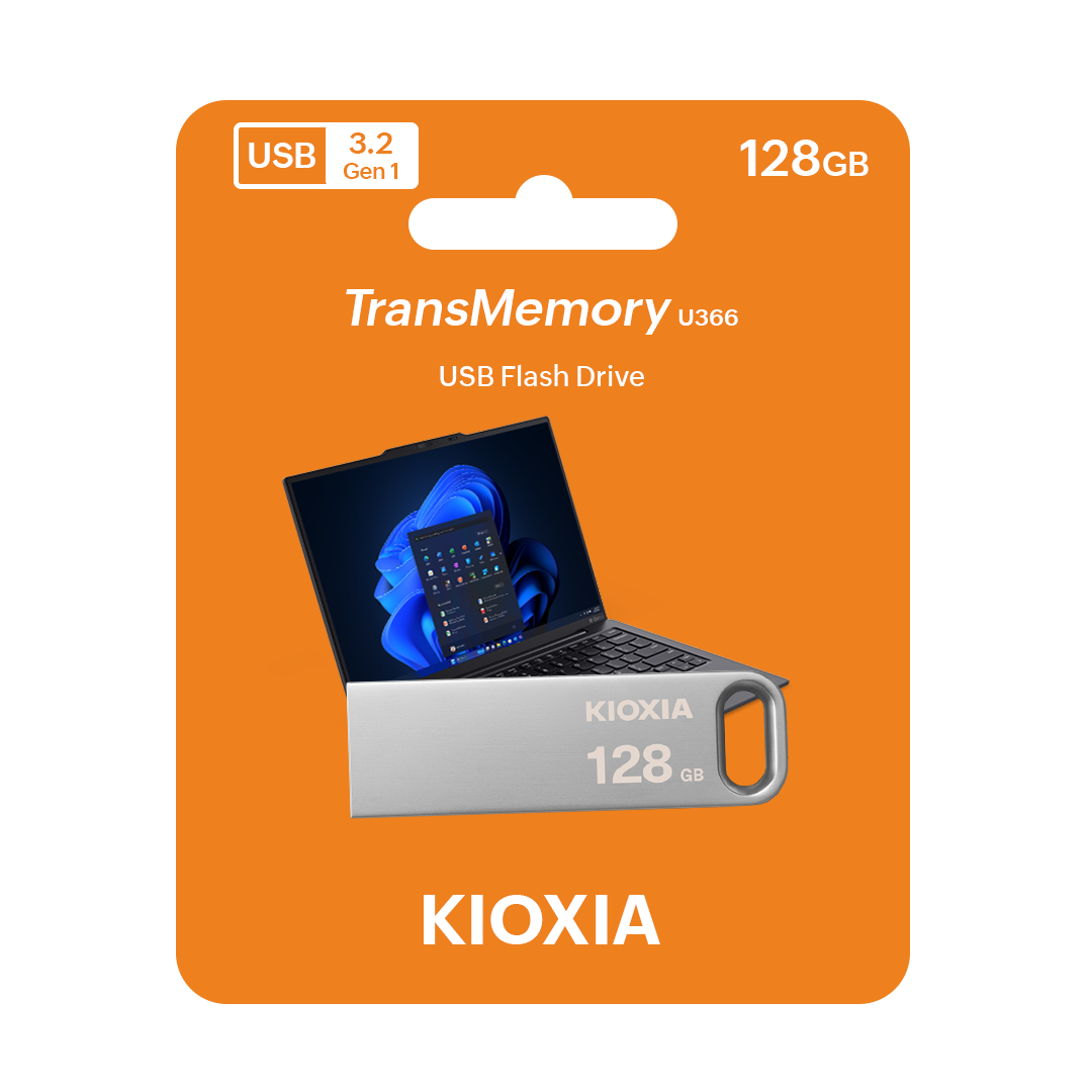 Kioxia TransMemory 128GB U366 USB Flash Drive