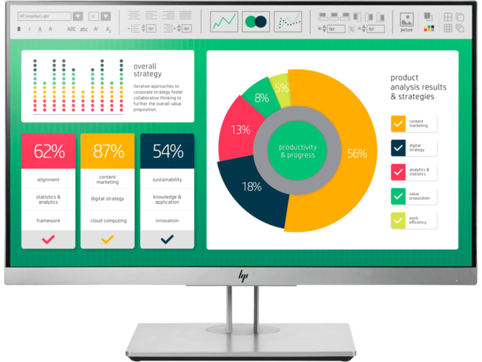 HP EliteDisplay E223 21.5-inch Monitor