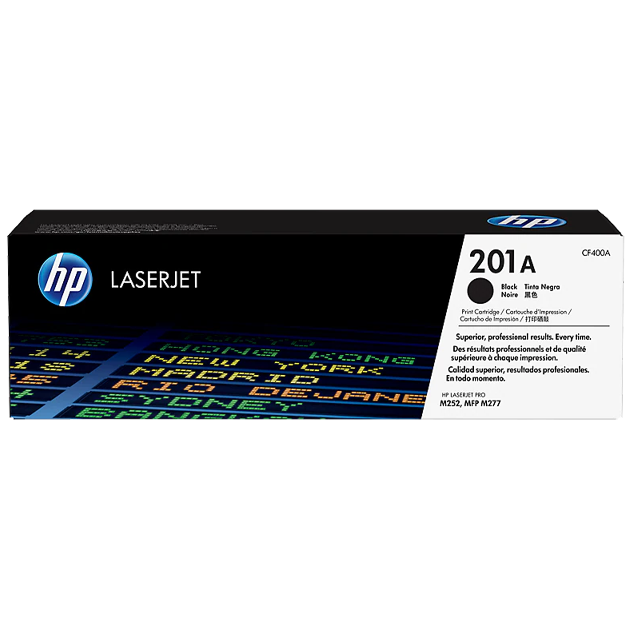 HP 201A Black Original LaserJet Toner Cartridge (CF400A)