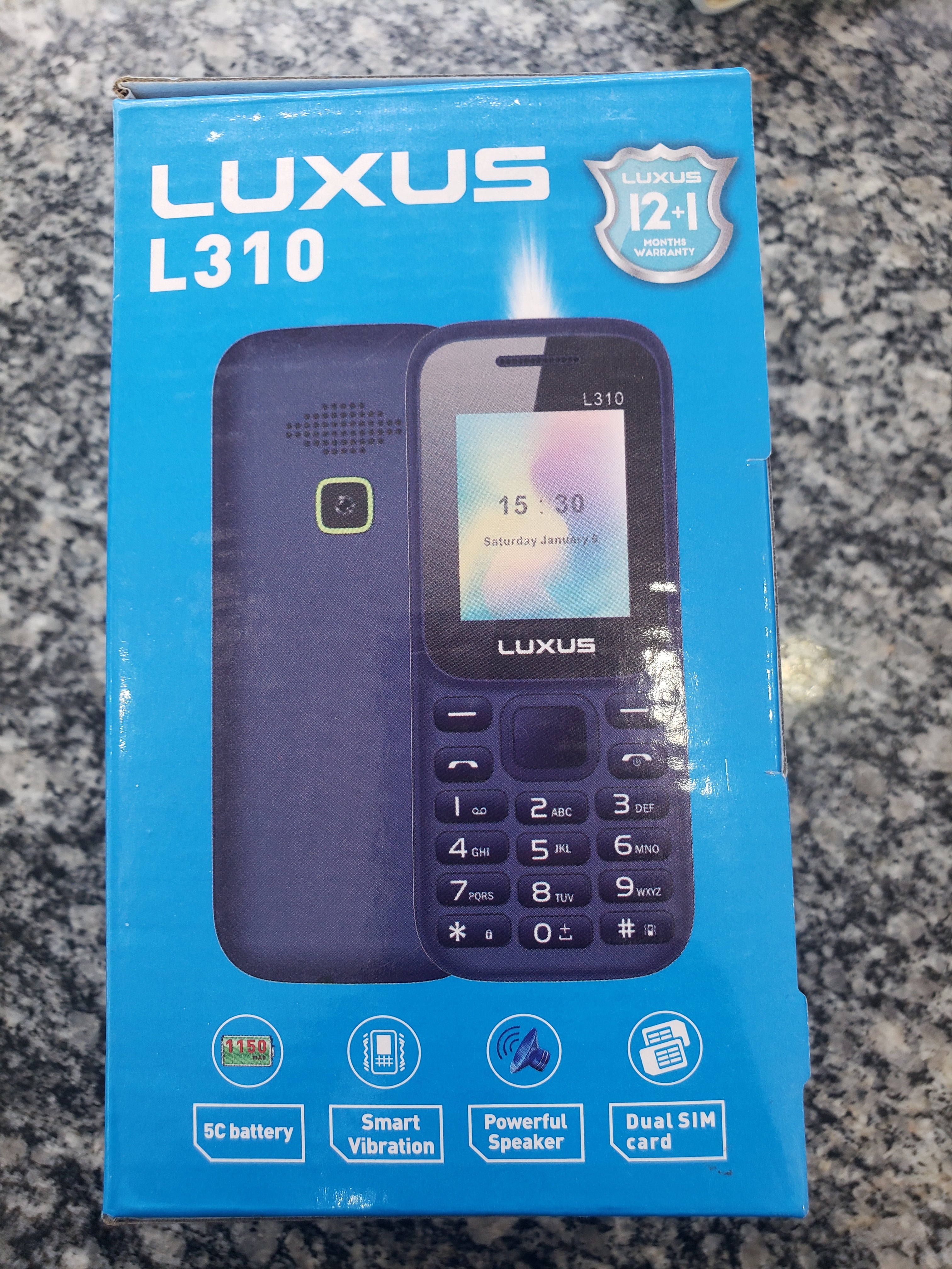 Luxus 310 Dual Sim Mobile Phone