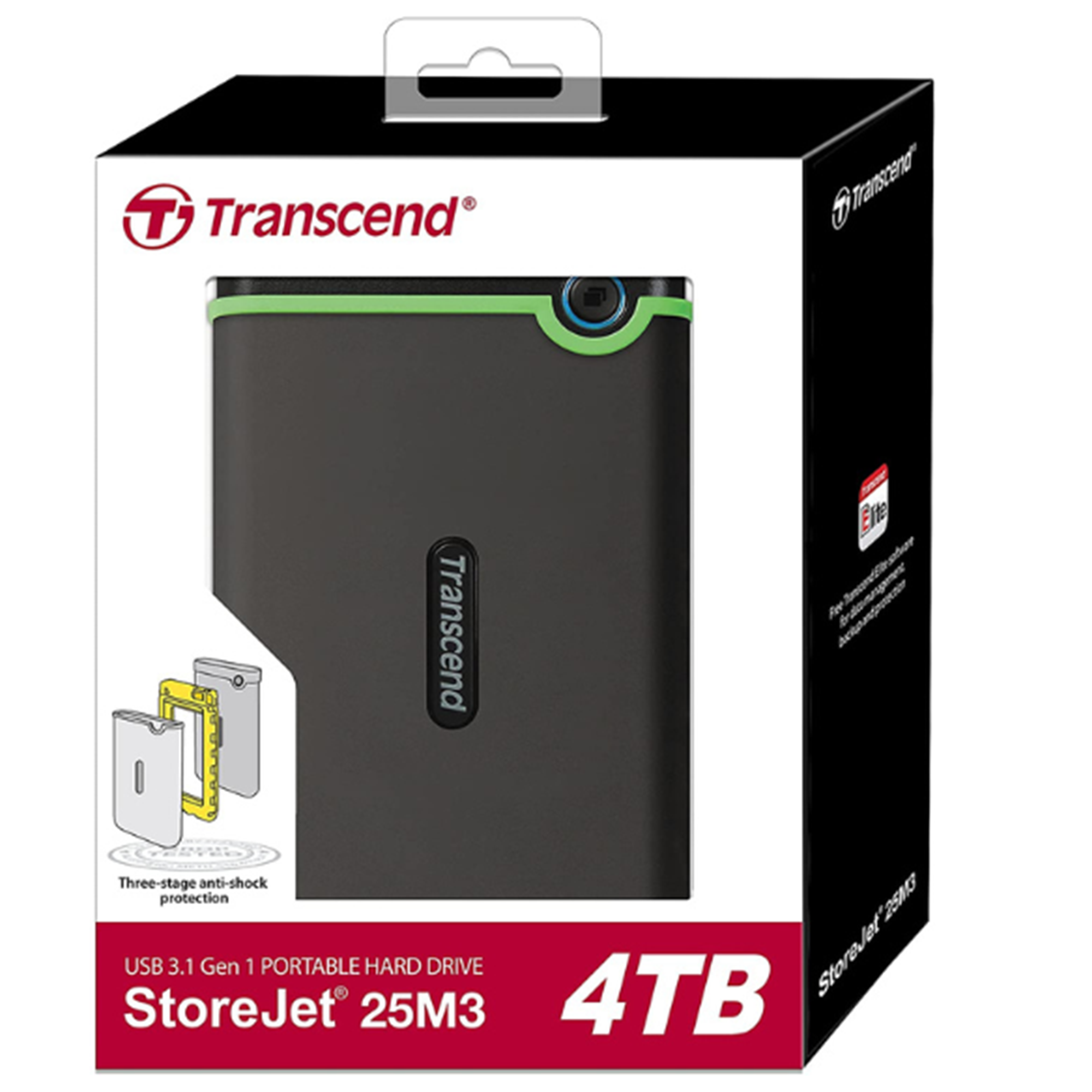 Transcend 4TB Portable External Hard Disk Drive