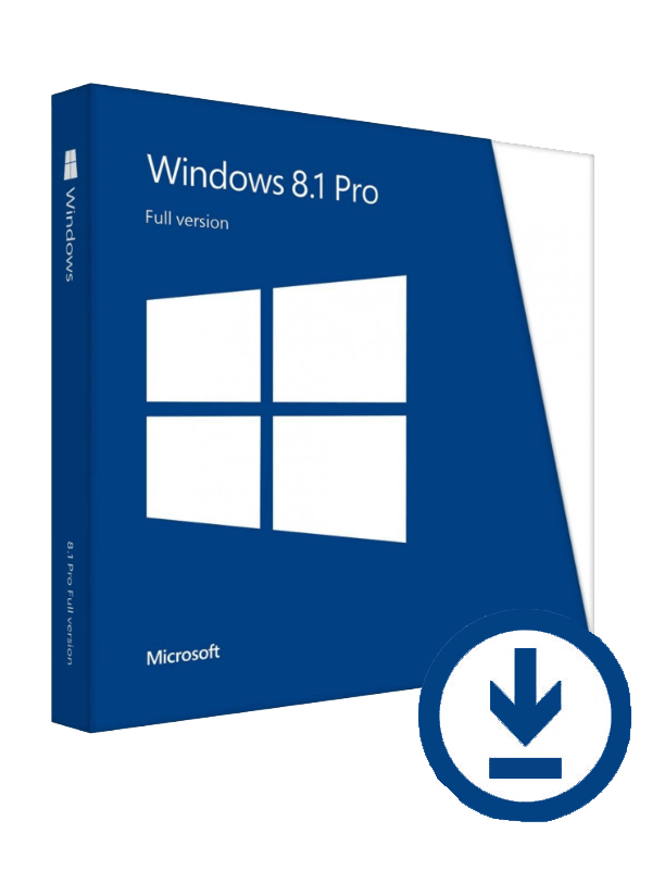 Microsoft Windows 8.1 pro – Single License
