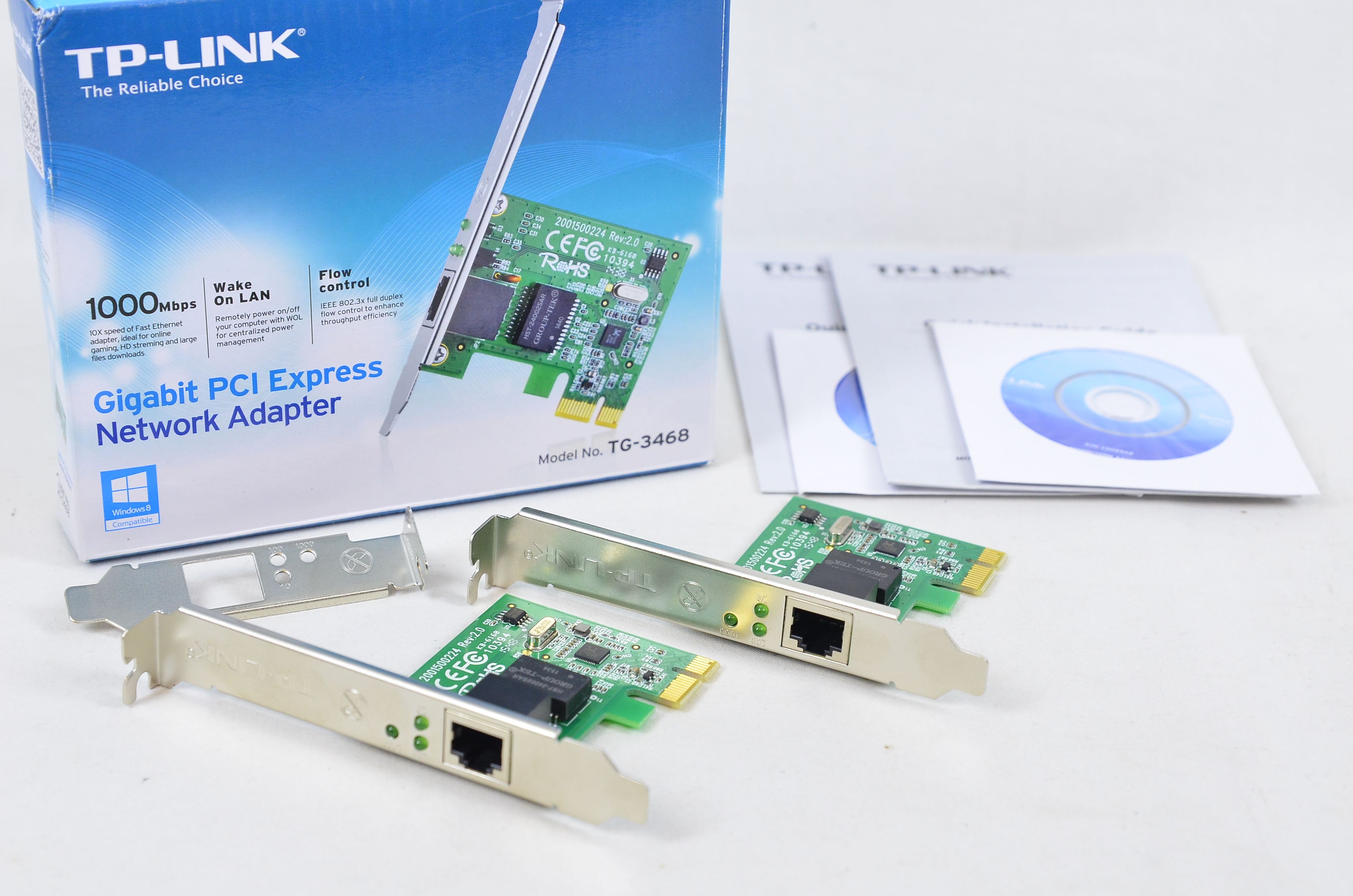 Gigabit PCI Express Network Adapter (TL-TG 3468)