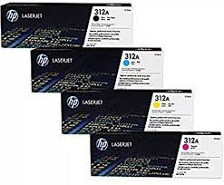 HP 312A Black Toner Cartridge- CF381A