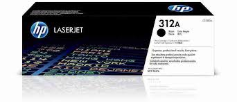 HP 312A Black Toner Cartridge- CF381A