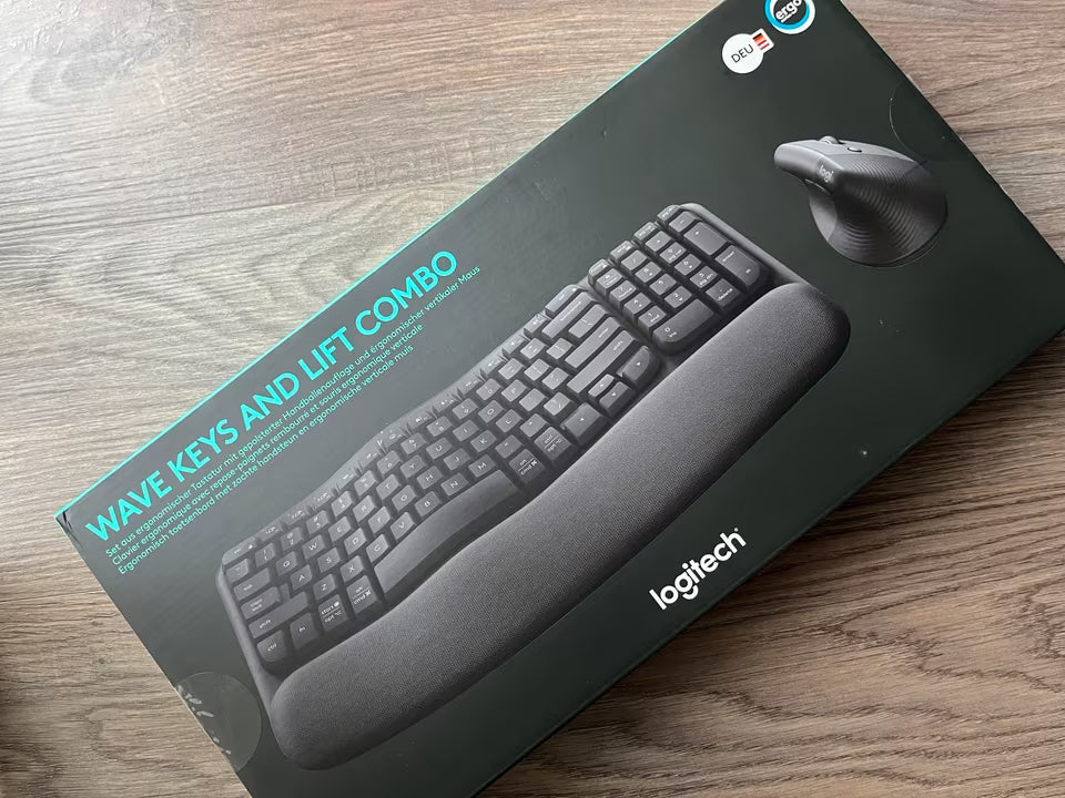 Logitech Wave Keys and Lift Combo