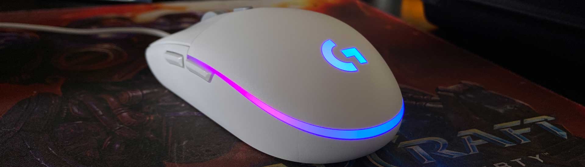 Logitech G102- WHITE