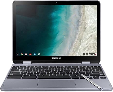 Samsung Chromebook Plus 2018 (XE521QAB) 12.2" x360 Touch Intel® Celeron® 3965Y Processor 4GB RAM 32GB eMMC ChromeOS