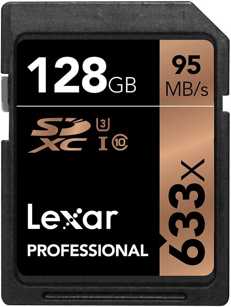 Lexar Professional 633x 128GB SDXC UHS-I Card